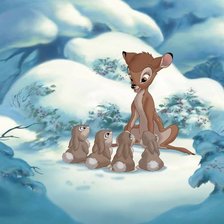 Схема вышивки «bambi»