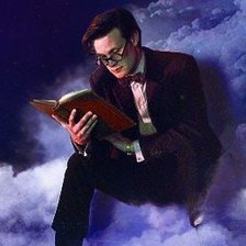 Схема вышивки «Доктор в облаках»