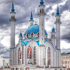 Оригинал схемы вышивки «Мечеть Кул Шариф, Казань» (№2261445)