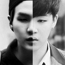 Схема вышивки «Yoonmin profile»