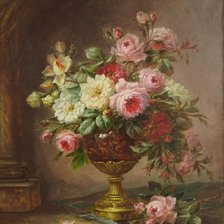 Схема вышивки «Букет»