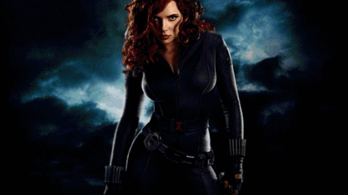 Чёрная вдова - черный, скарлетт йохан, железный человек, наташа романофф, вдова - предпросмотр