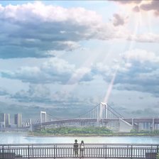 Схема вышивки «Солнечный мост»