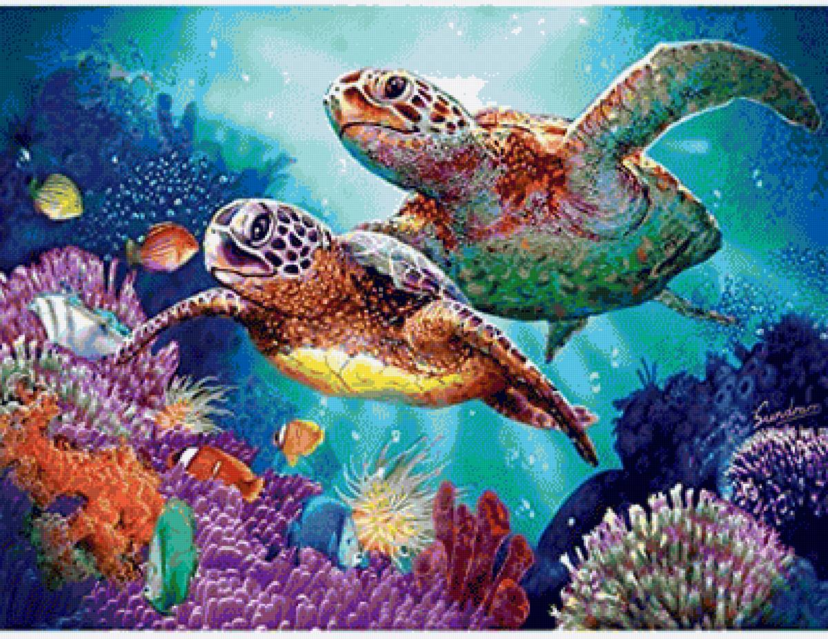 tortuga - bodegón marino - предпросмотр