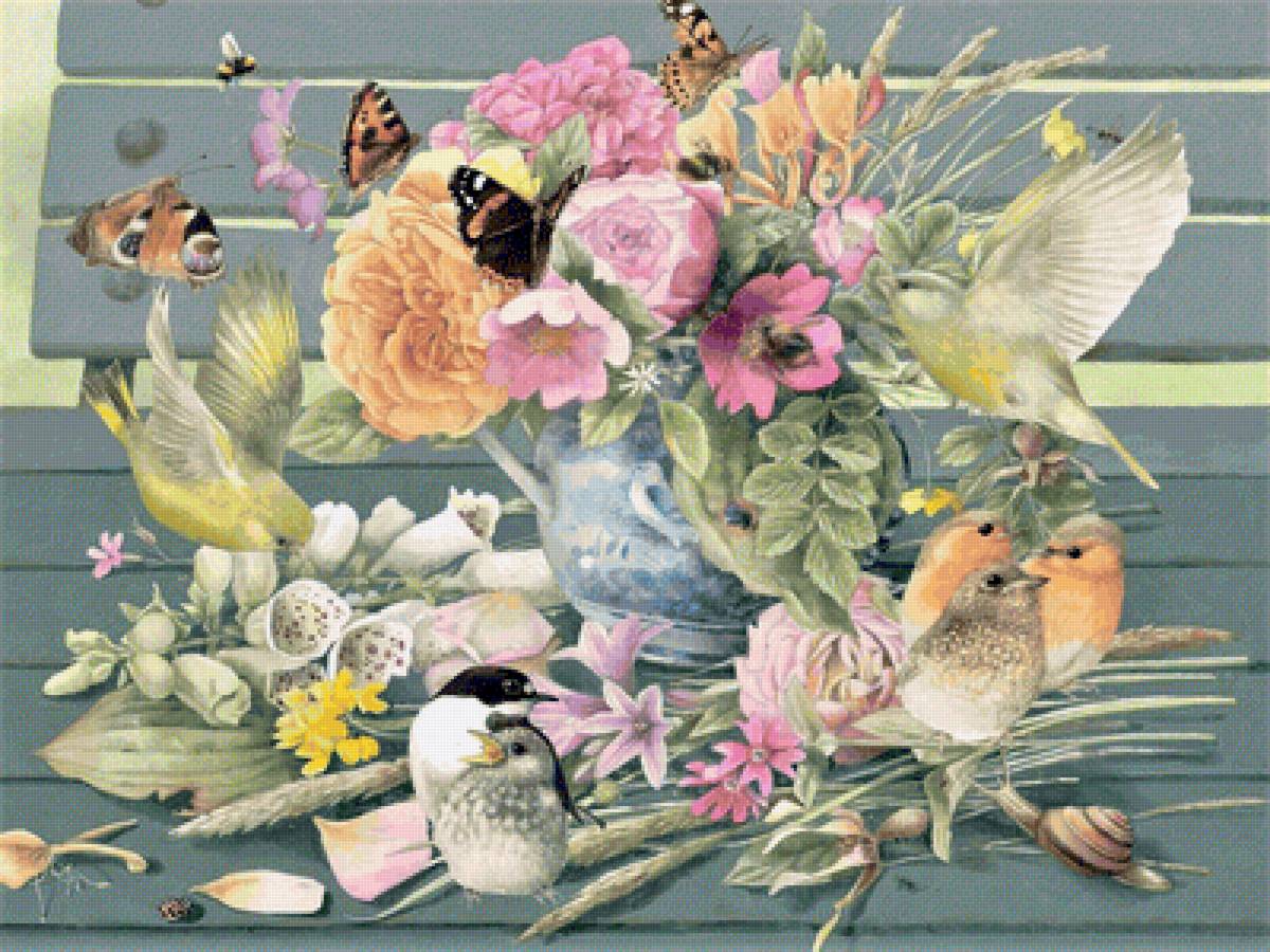 Blue vase - предпросмотр