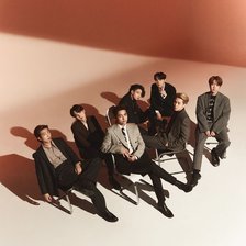 Схема вышивки «BTS»