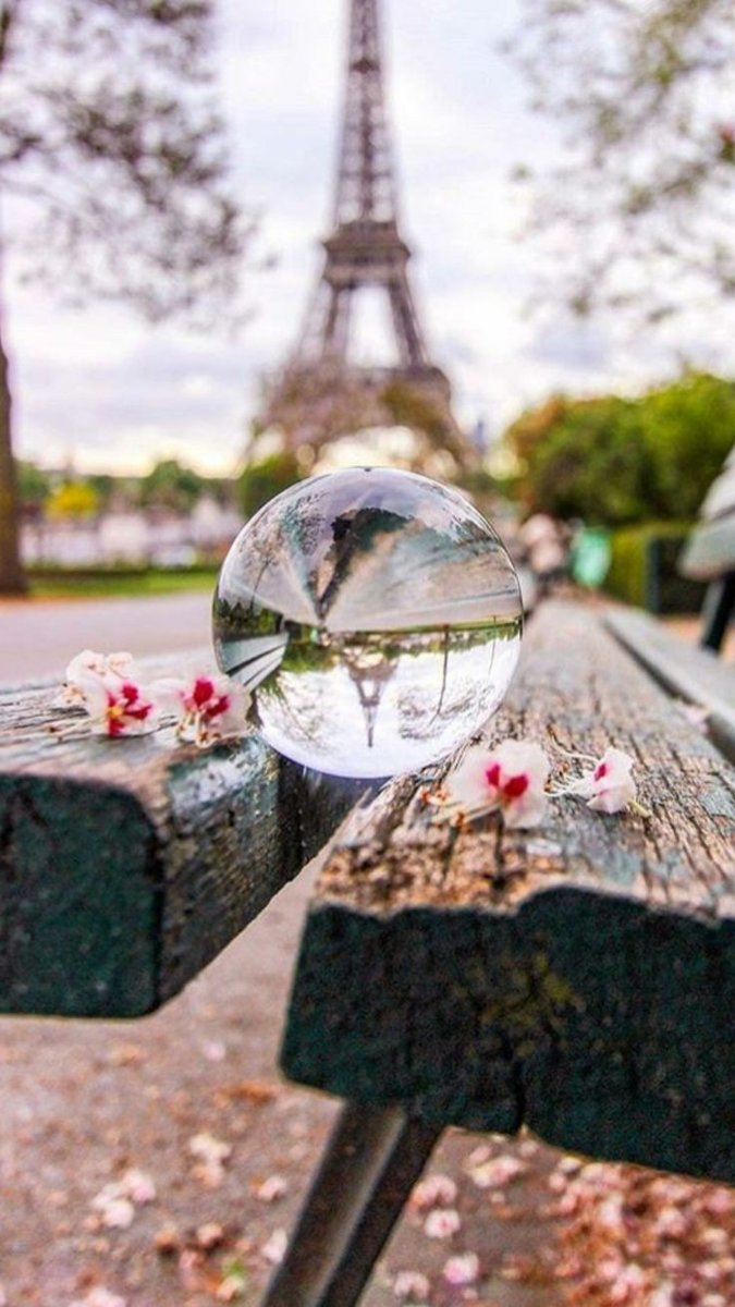 Париж - город, париж, картина, эйфелева башня - оригинал