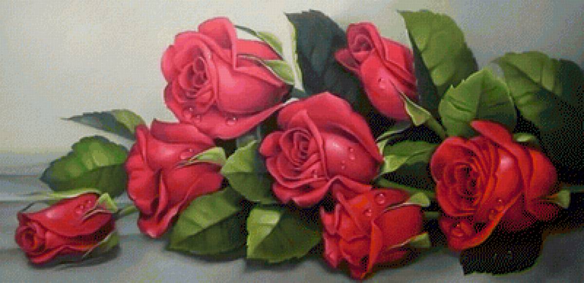 rosas rojas - flores, rosas - предпросмотр
