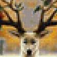 Предпросмотр схемы вышивки «Олени на мосту» (№2265088)