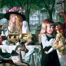 Схема вышивки «распродажа .боб байерли»