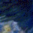 Предпросмотр схемы вышивки «Ночь со шлейфом звёзд.» (№2265580)