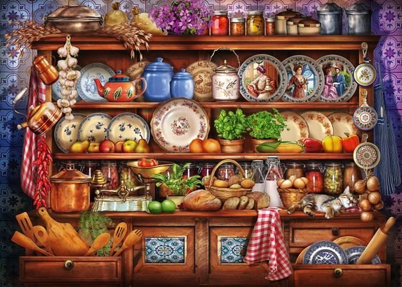 ЧИРО МАРЧЕТТИ. НА КУХНЕ - кухня - оригинал