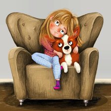 Схема вышивки «Деточка»