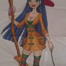 Схема вышивки «Bruja»