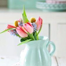 Схема вышивки «Цветы»