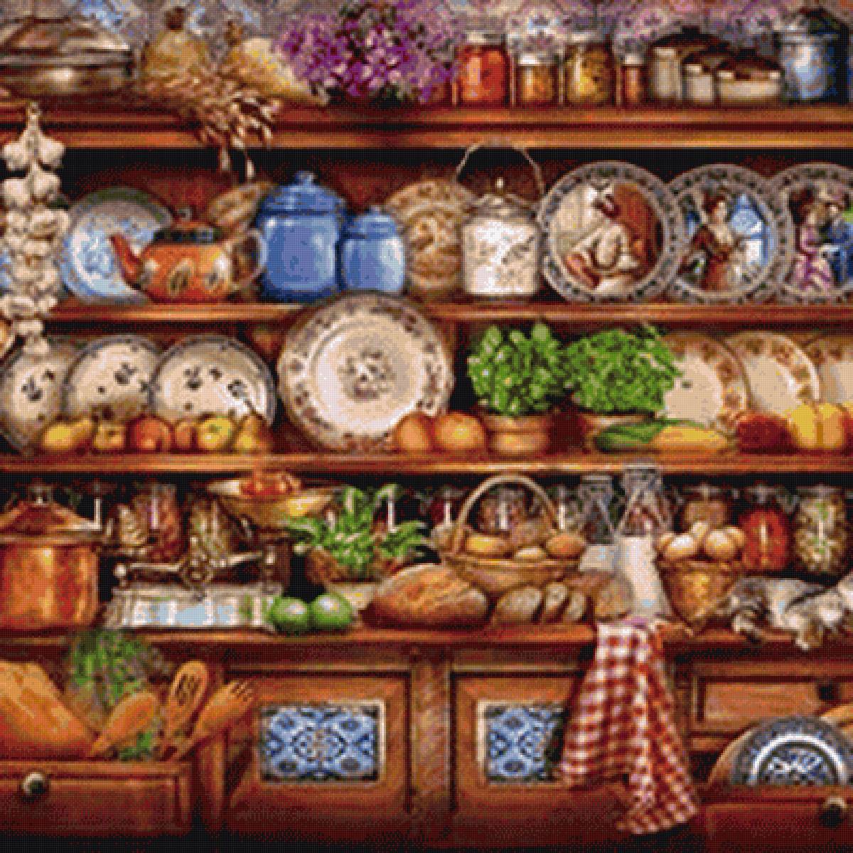 Буфет - кухня, буфет - предпросмотр