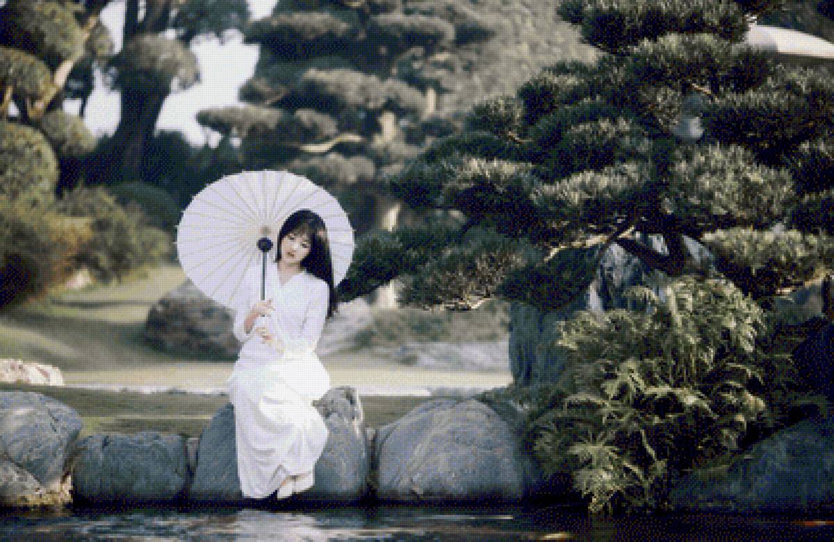 Японская девушка. - предпросмотр