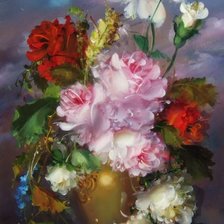 Схема вышивки «flori»