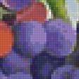 Предпросмотр схемы вышивки «виноград» (№2268674)