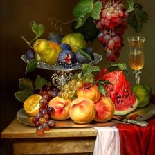 Схема вышивки «Натюрморт»