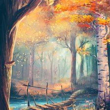 Схема вышивки «Природа»