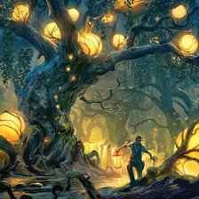 Схема вышивки «Фэнтози»