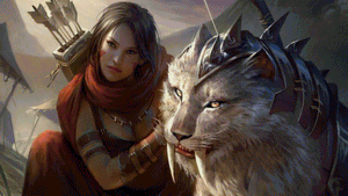 Природа - фэнтози, люди - предпросмотр