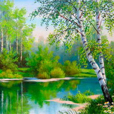 Схема вышивки «Природа»