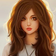 Схема вышивки «Дева»