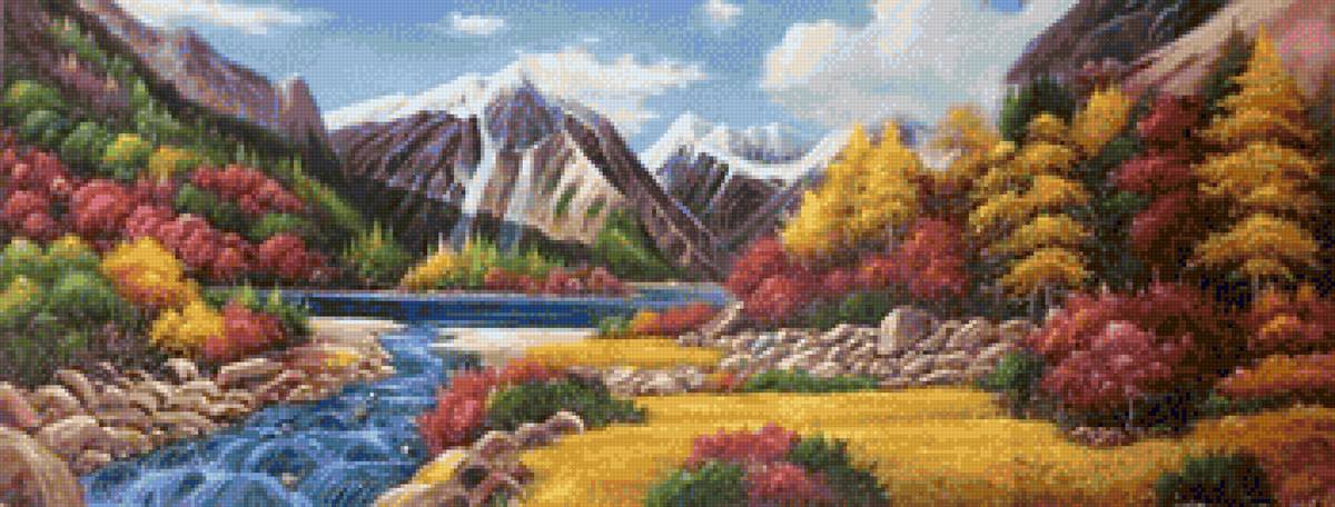 Mountain Landscape - landscape - предпросмотр