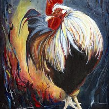 Схема вышивки «Galo.»