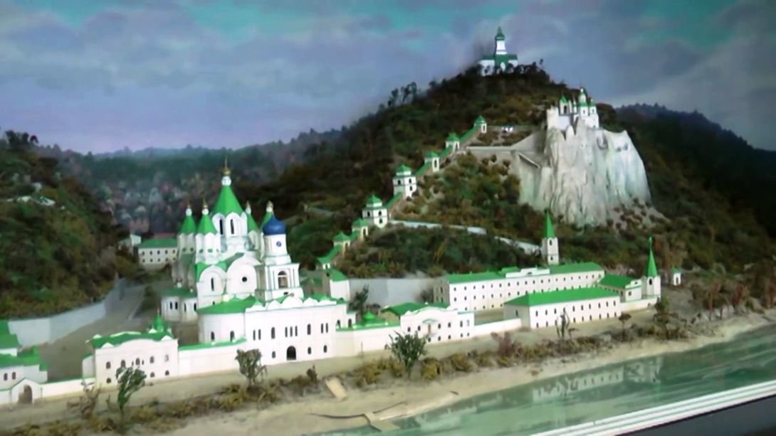 Святогорский монастырь - храм, религия - оригинал
