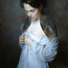 Схема вышивки «Дева»