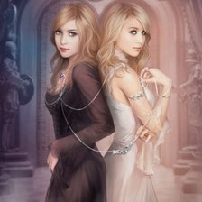 Схема вышивки «Леди»