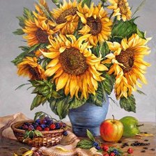 Схема вышивки «Натюрморт»