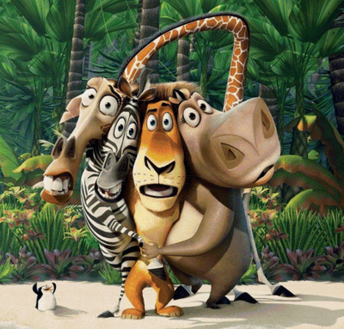 Мадагаскар - мульт, мультфильм - предпросмотр