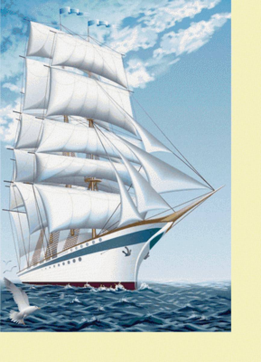 №2272435 - парусник, море - предпросмотр