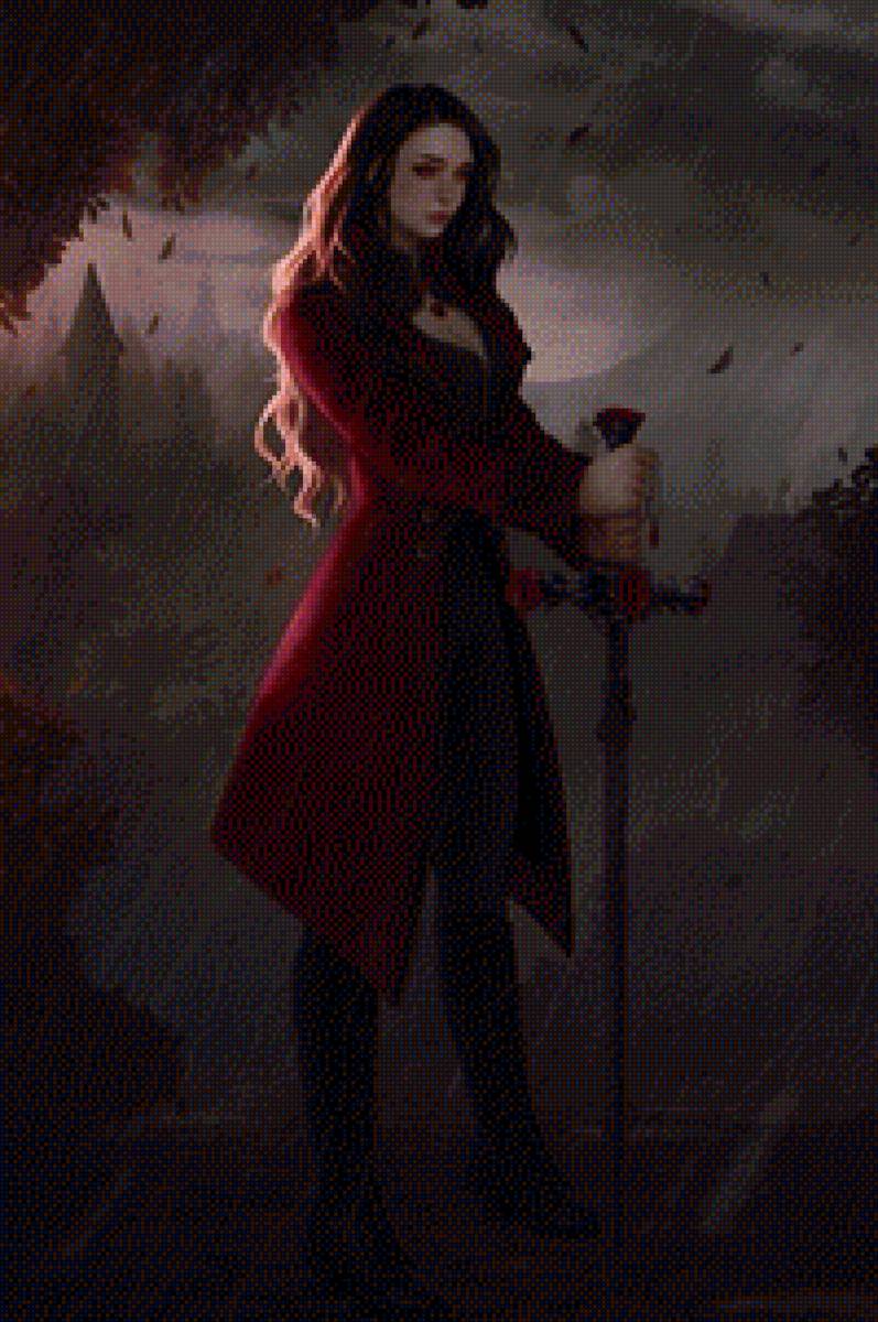 Дева - фэнтози, люди - предпросмотр