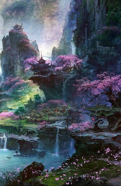 Весна в горах - восток, горы, весна - оригинал