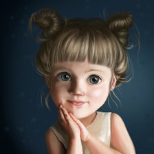 Схема вышивки «Деточка»