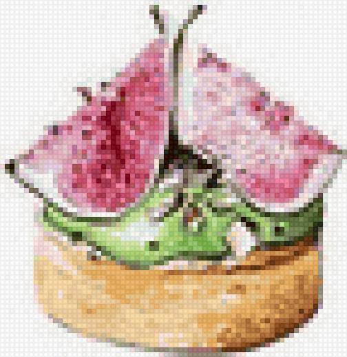 Фиговый тарт - пироженное - предпросмотр