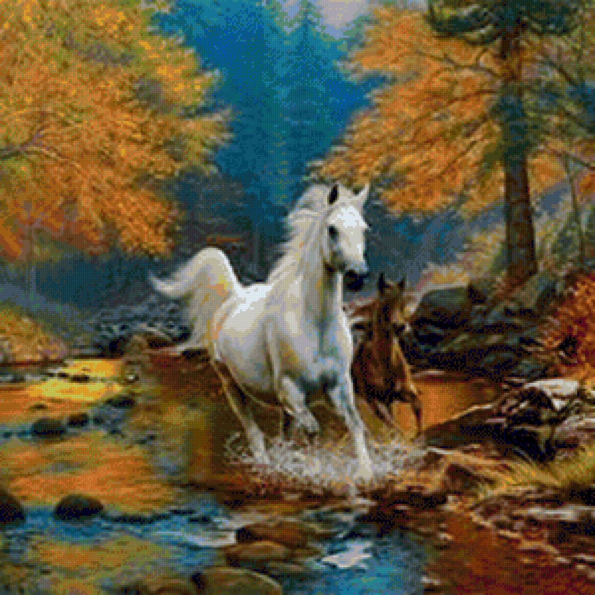 Running Horses - horses - предпросмотр