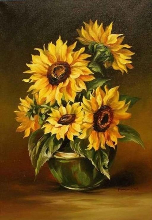 Подсолнухи - оригинал