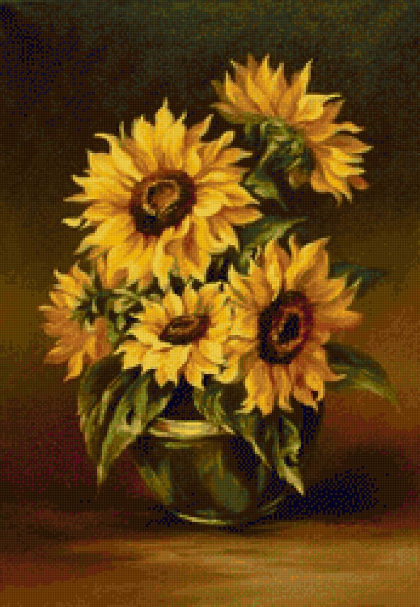 Подсолнухи - предпросмотр