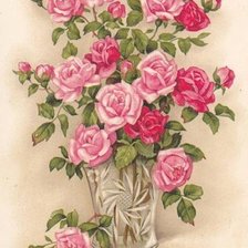 Схема вышивки «Розы»