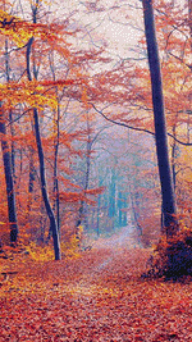 Осень - природа. осень. лес. деревья. - предпросмотр
