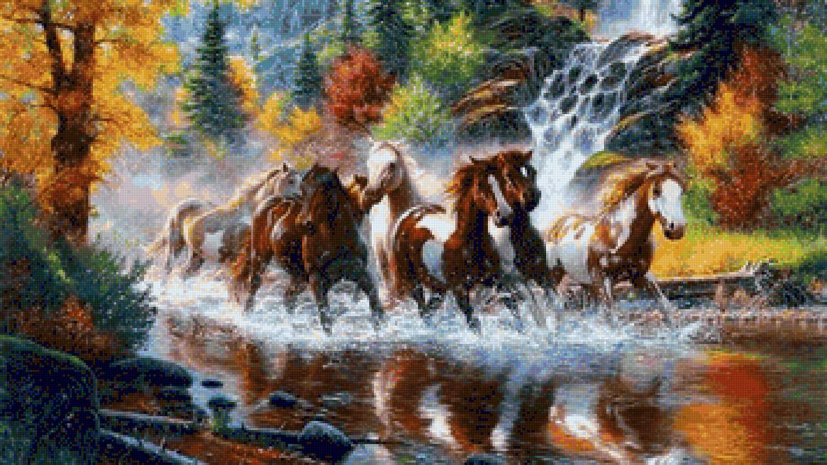 Wild Horses - horses - предпросмотр