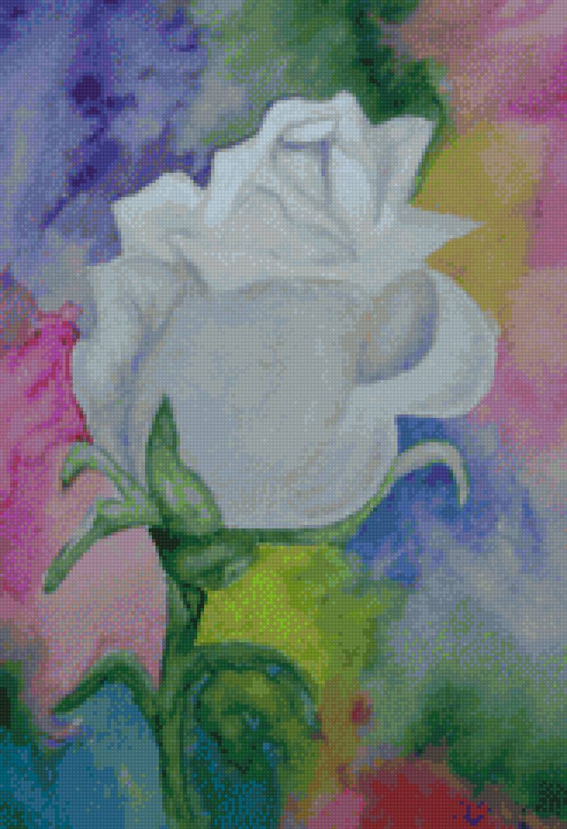 №2275537 - акварель, пнк, цветы - предпросмотр