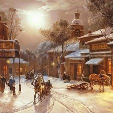 вечер - улица - оригинал