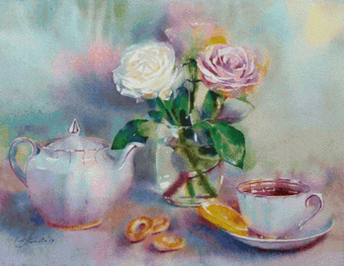 №2276173 - цветы, акварель, пнк - предпросмотр